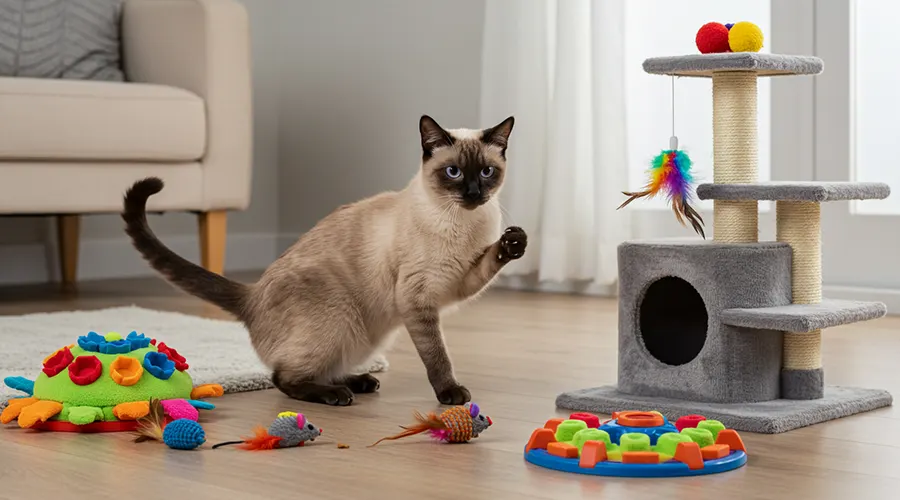 ألعاب وأشياء ترفيهية تحبها القطط