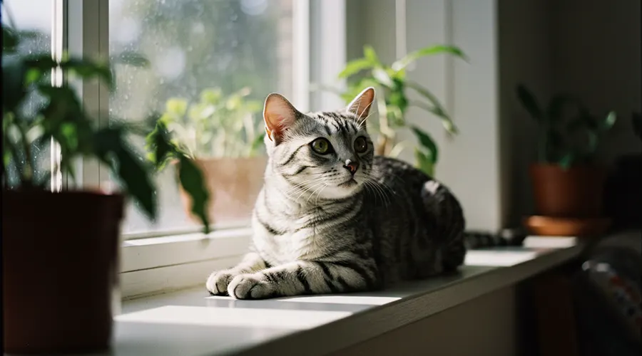 القط الأمريكي قصير الذيل