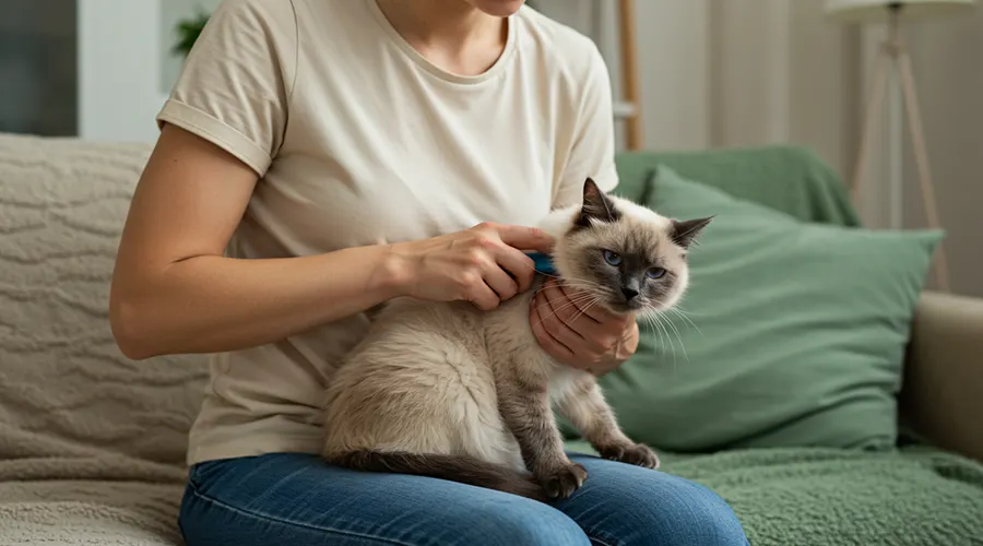 كيفية العناية بالقطط المصابة بالفشل الكلوي في المنزل