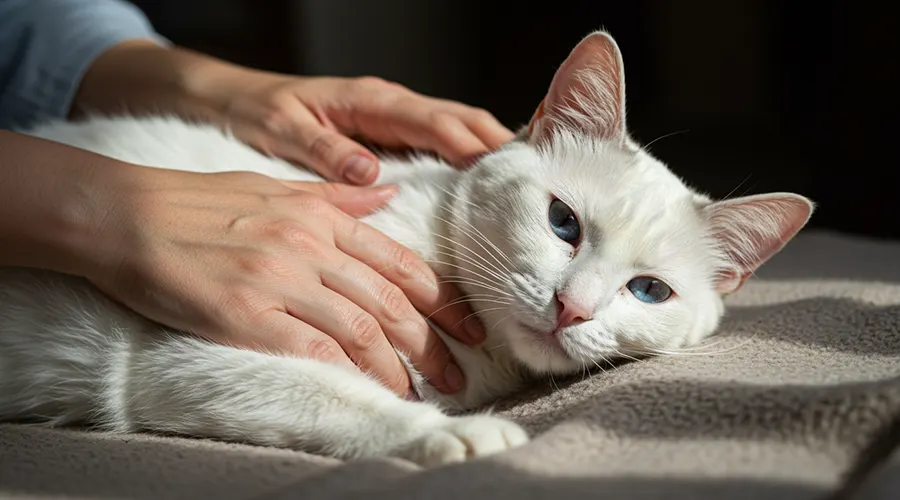 كيف يؤثر سرطان القطط على صحة القطة؟