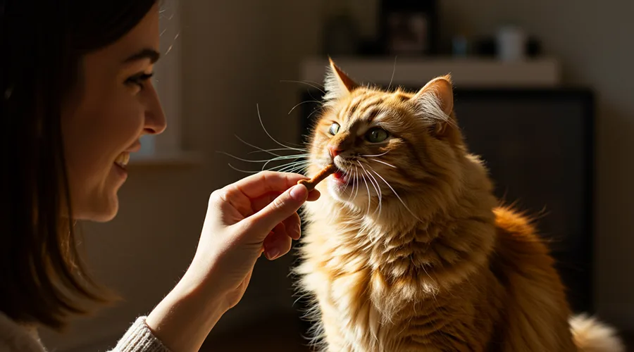 ماذا تحب القطط أن تأكل بجانب طعامها المعتاد؟