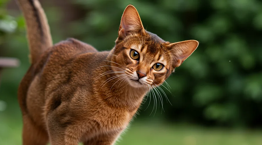 أسماء قطط الحبشية