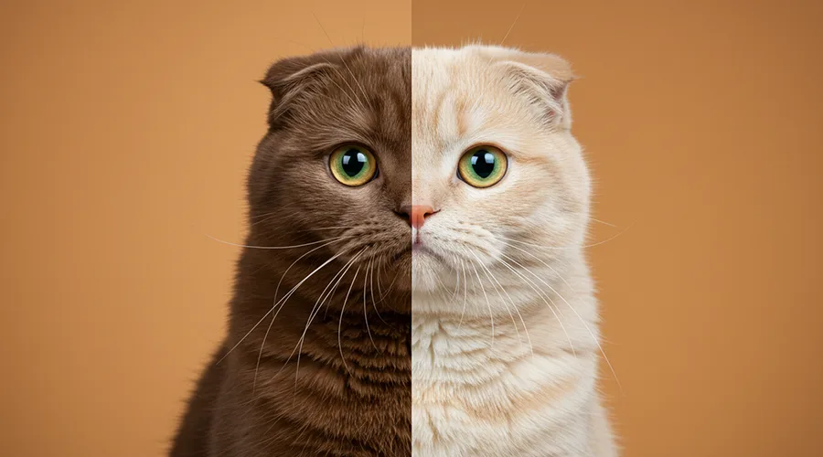 أسماء قطط سكوتش فولد حسب اللون