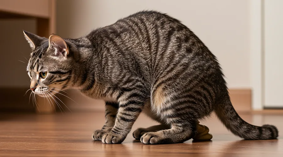 أعراض داء خفيات الأبواغ عند القطط