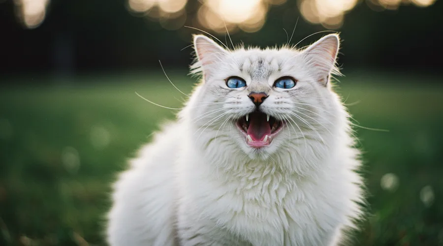 أعراض مشاكل الأسنان عند القطط