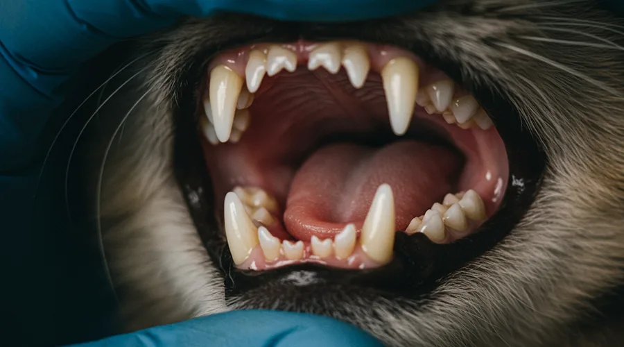 أمراض الأسنان الشائعة عند القطط
