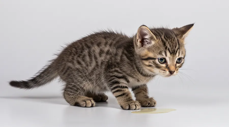 إسهال القطط الصغيرة