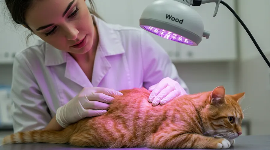 استخدام ضوء وود استخدام ضوء وود