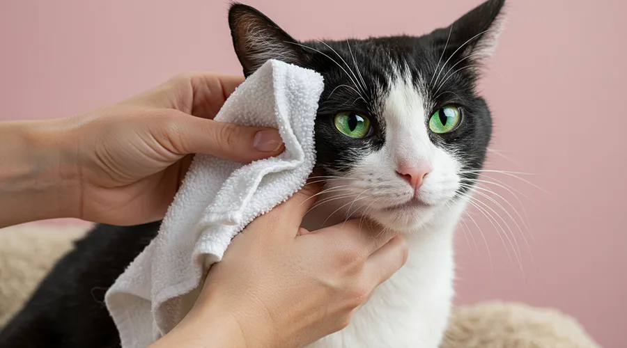 الوقاية من الأمراض الجلدية عند القطط