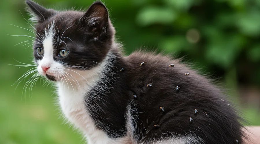 برغوث القطط الصغيرة