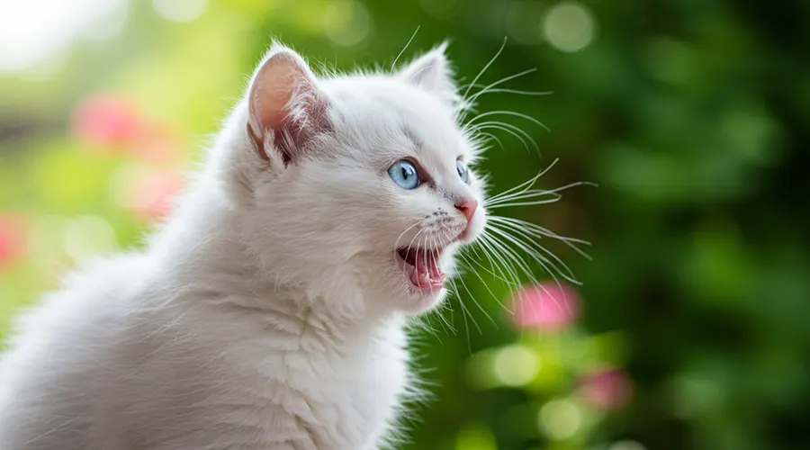 بكاء القطط الصغيرة و هل هو طبيعي؟