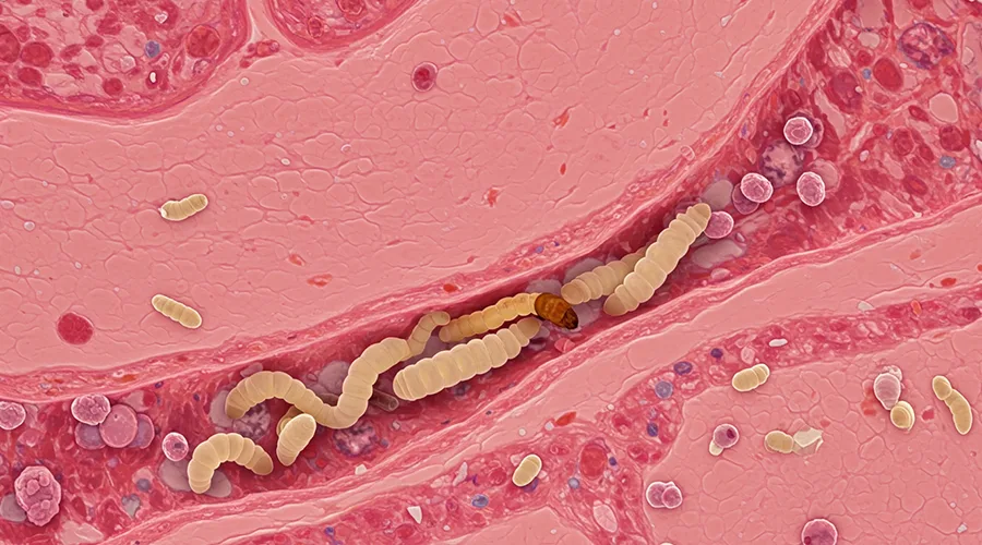 ديدان القطط