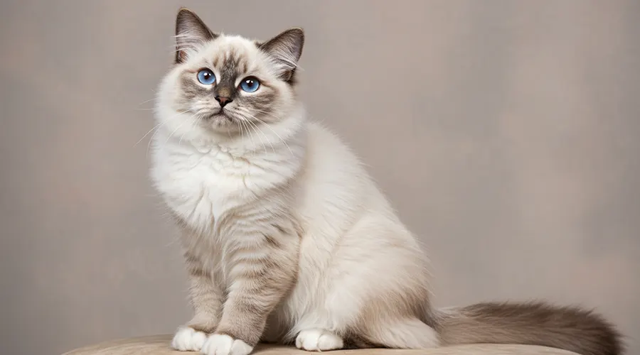 صفات وسلوك قط بيرمان