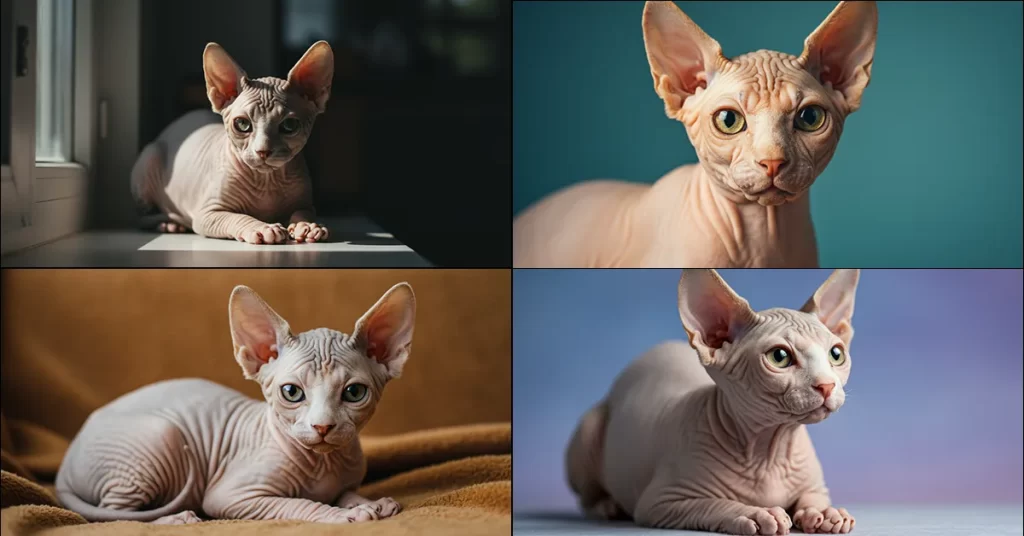 صور توضح شكل هذه السلالة الفريدة من القطط