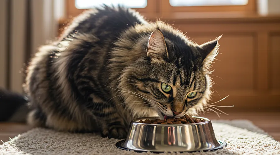 طعام قط الغابة النرويجي