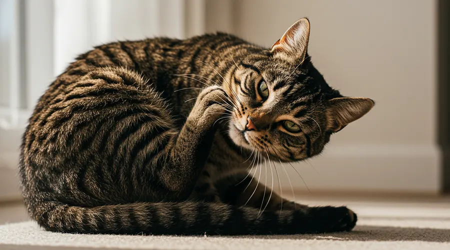 علاج برغوث القطط