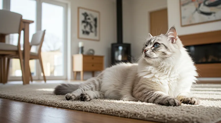 كيفية تربية القط السيبيري والعناية به