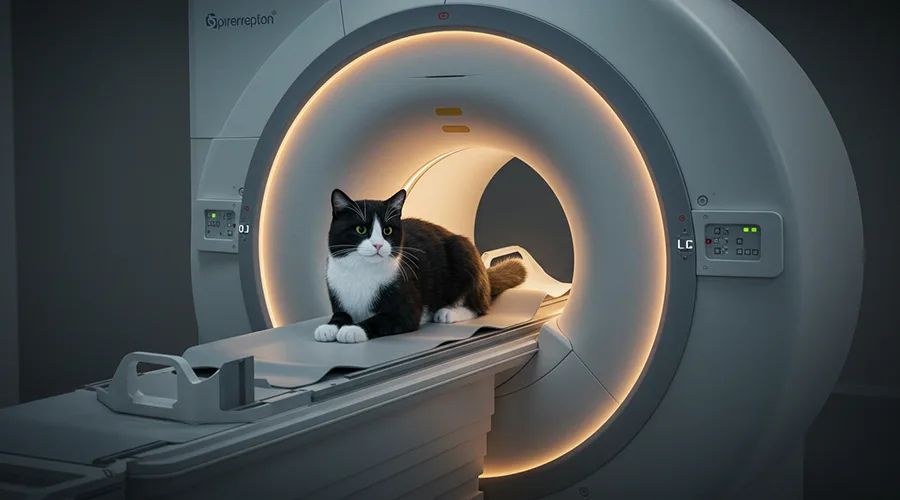 كيفية تشخيص مرض الدهليز في القطط