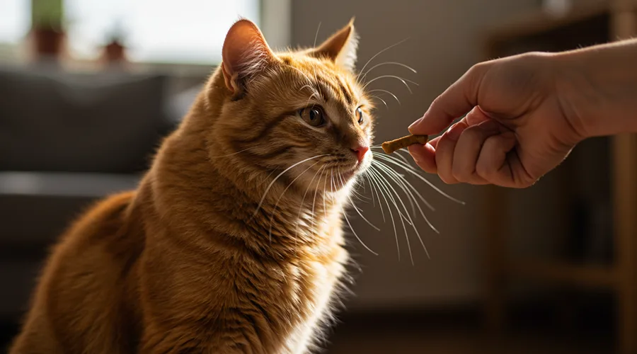 كيفية تقديم المكافآت بشكل آمن وصحي للقطط