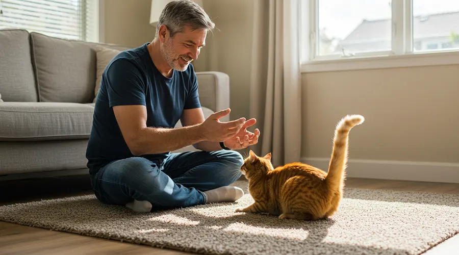 كيف أساعد قطًا حزينًا؟