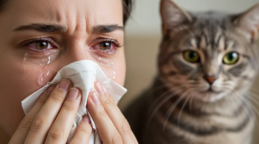 كيف أعرف أنني أعاني من حساسية القطط؟