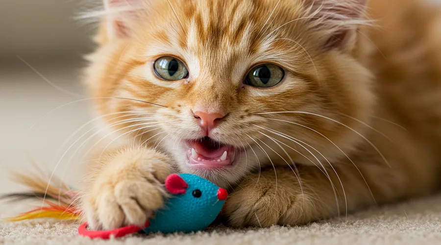 ما هو تسنين القطط؟