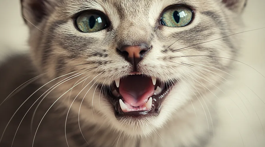 متى تتبدل أسنان القطط؟