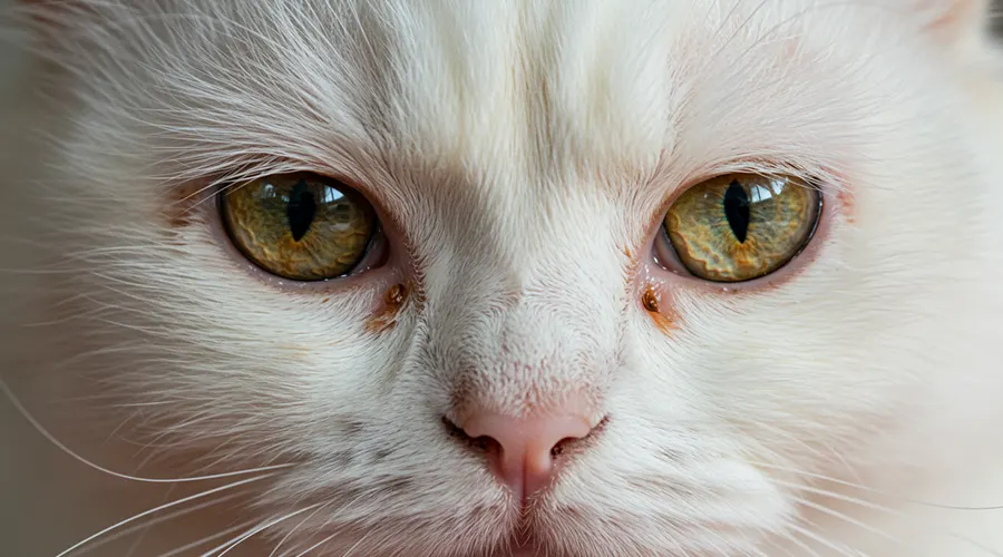 متى تكون دموع القطط علامة خطر؟