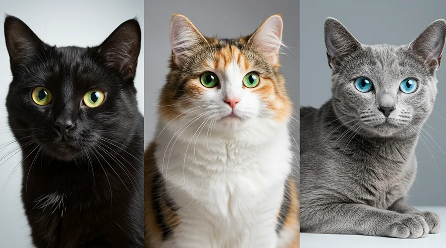 هل يمكن تحديد جنس القطط حسب اللون؟