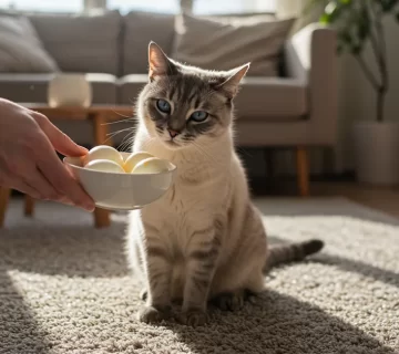 البيض للقطط مفيد أم مضر؟ إليك كل ما تحتاج معرفته