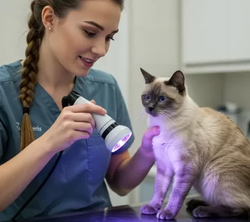 القوباء الحلقية عند القطط الأسباب والعلاج والعدوى