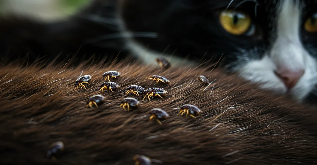 برغوث القطط أسبابه، علاجه، وطرق الوقاية منه