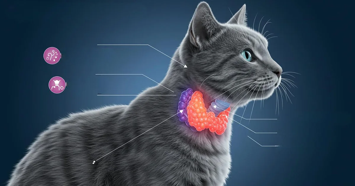 فرط نشاط الغدة الدرقية عند القطط الأسباب، الأعراض والعلاج