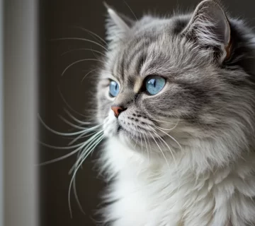 قطط شانشيلا دليلك الشامل للألوان، الأسعار، والرعاية