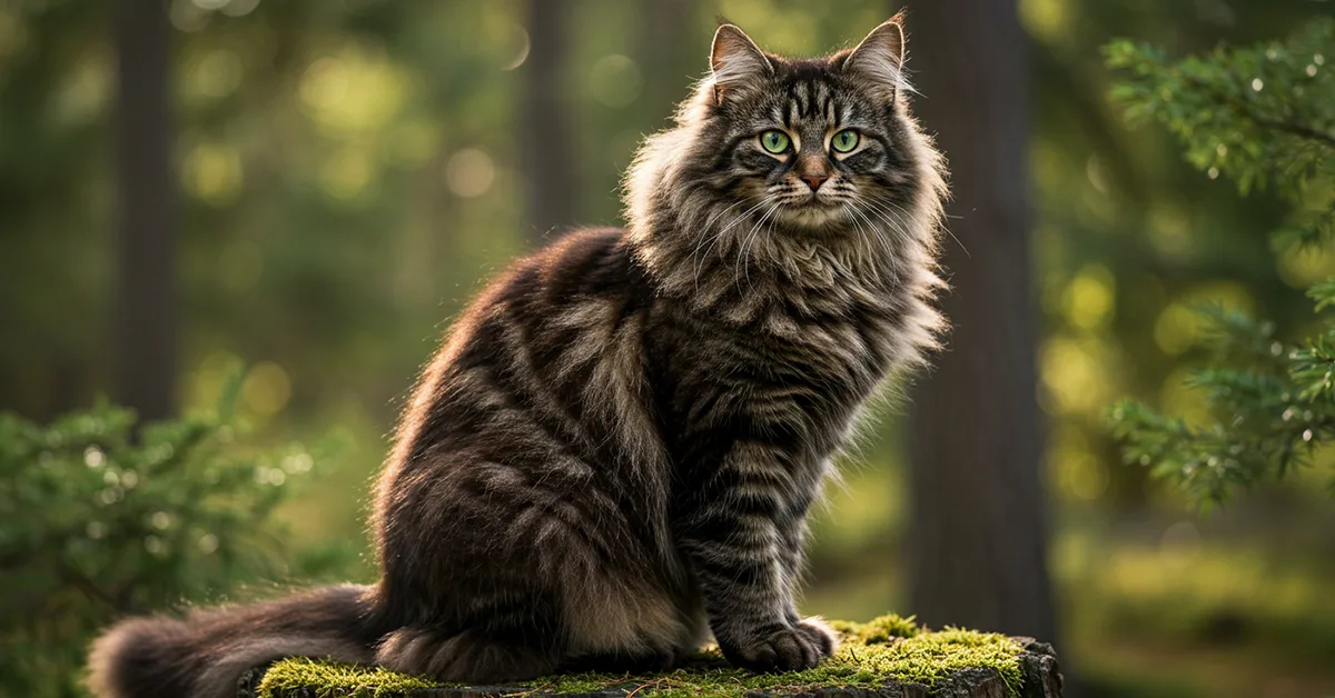 هل تفكر في شراء قط الغابة النرويجي؟ اكتشف المواصفات والسعر