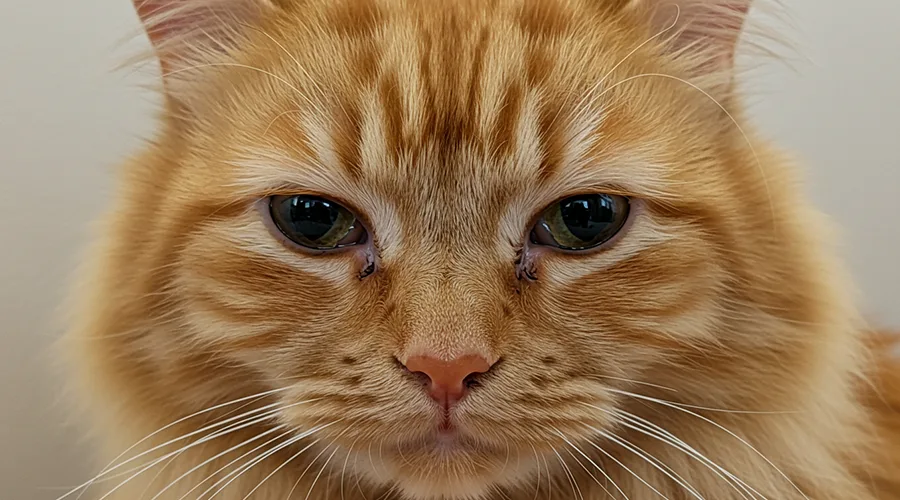 أسباب إفرازات عيون القطط