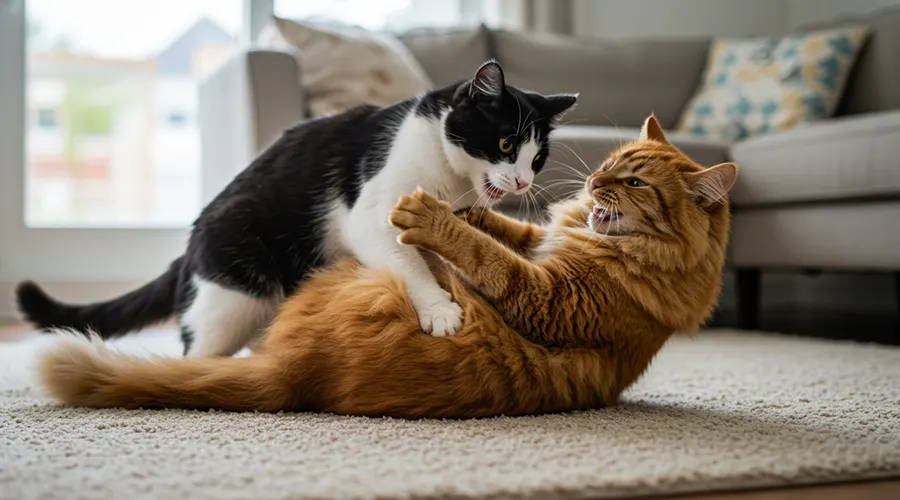 أسباب شائعة تؤدي إلى جروح القطط