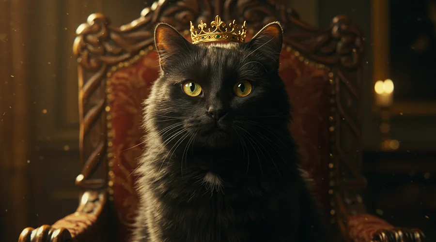 أسماء قطط سوداء 