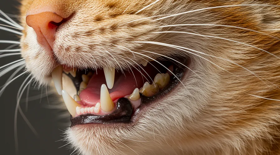 أعراض التهاب اللثة عند القطط