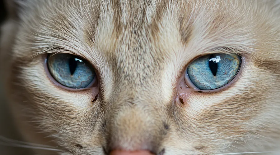 أمراض عيون القطط