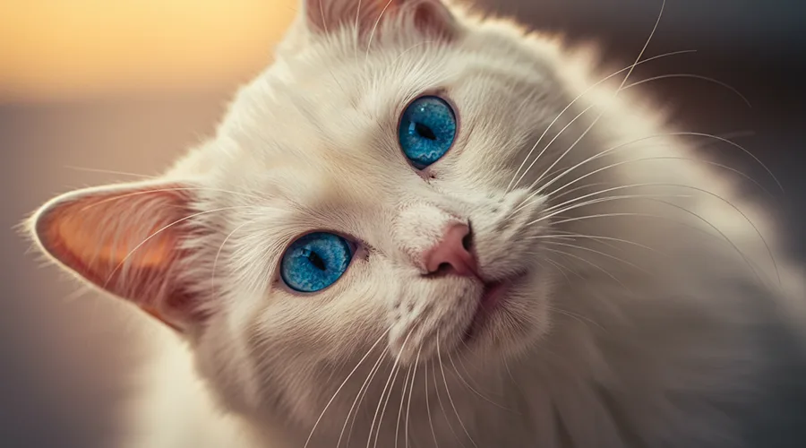 اسماء قطط بيضاء 