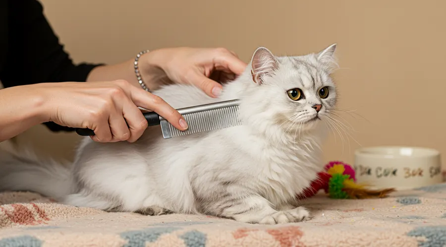 العناية بقطط الشيرازي