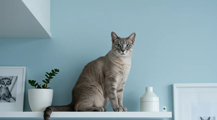 تصرفات غريبة للقطط