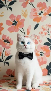 خلفيات قطط بيضاء الإنستغرام