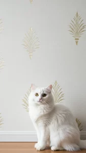 خلفيات قطط بيضاء فخمة وراقية