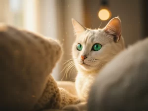 خلفيات قطط بيضاء للآيباد