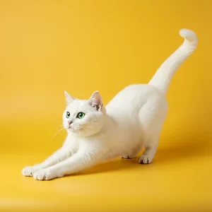 خلفيات قطط بيضاء منشورات إنستغرام