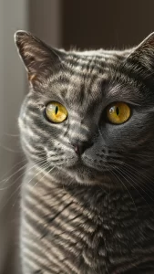 خلفيات قطط رمادية فخمة