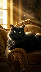 خلفيات قطط سوداء فخمه