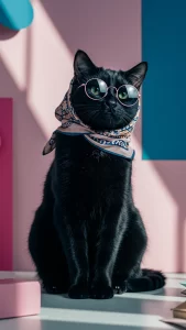 خلفيات قطط سوداء كول